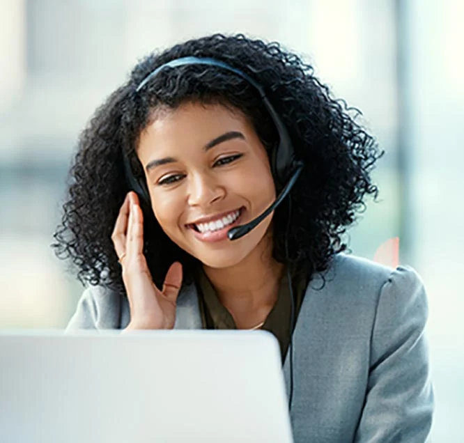 Headset professional accompanying remote language and translation services